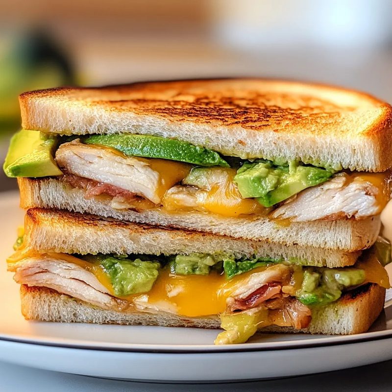 Herb Lemon Chicken & Melted Swiss Hot Grilled Hero