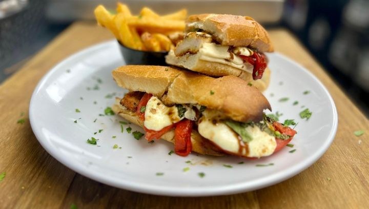 Honey Mustard Chicken & Lettuce Hot Grilled Hero
