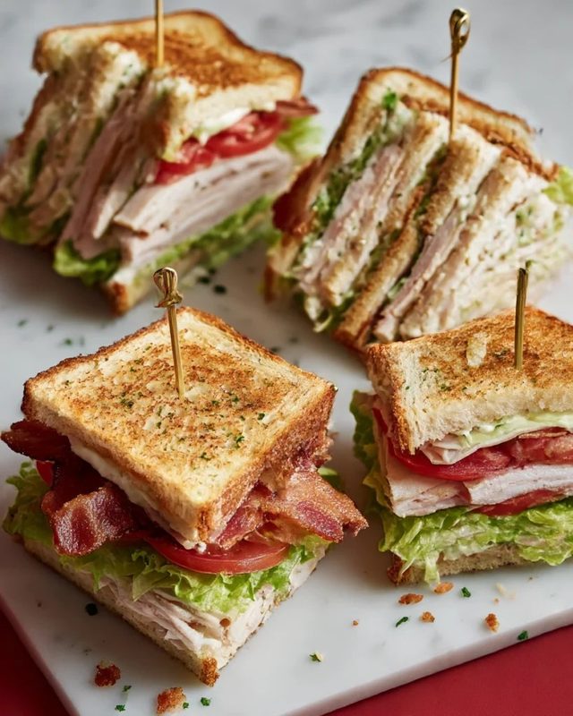 Turkey Club Combo Sandwich