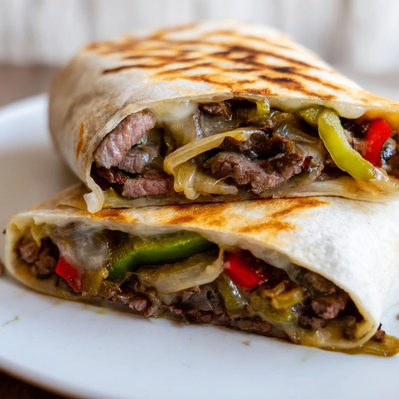 Philly Cheese Steak Wrap