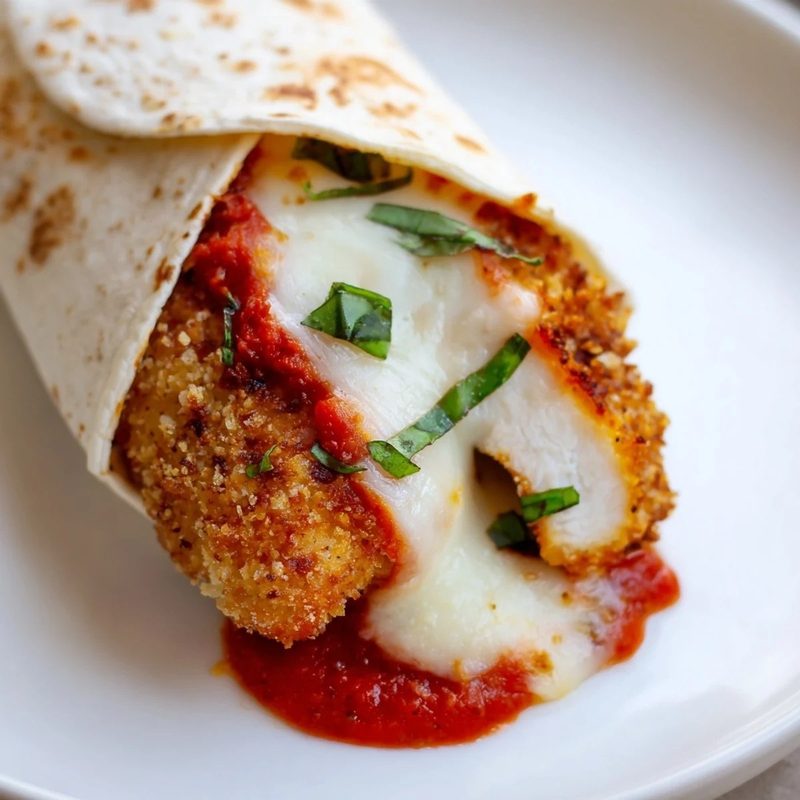 Chicken Parmesan Wrap