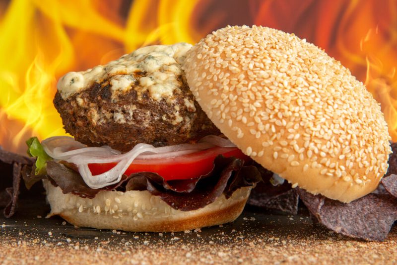 1/2 lb. Cajun Burger