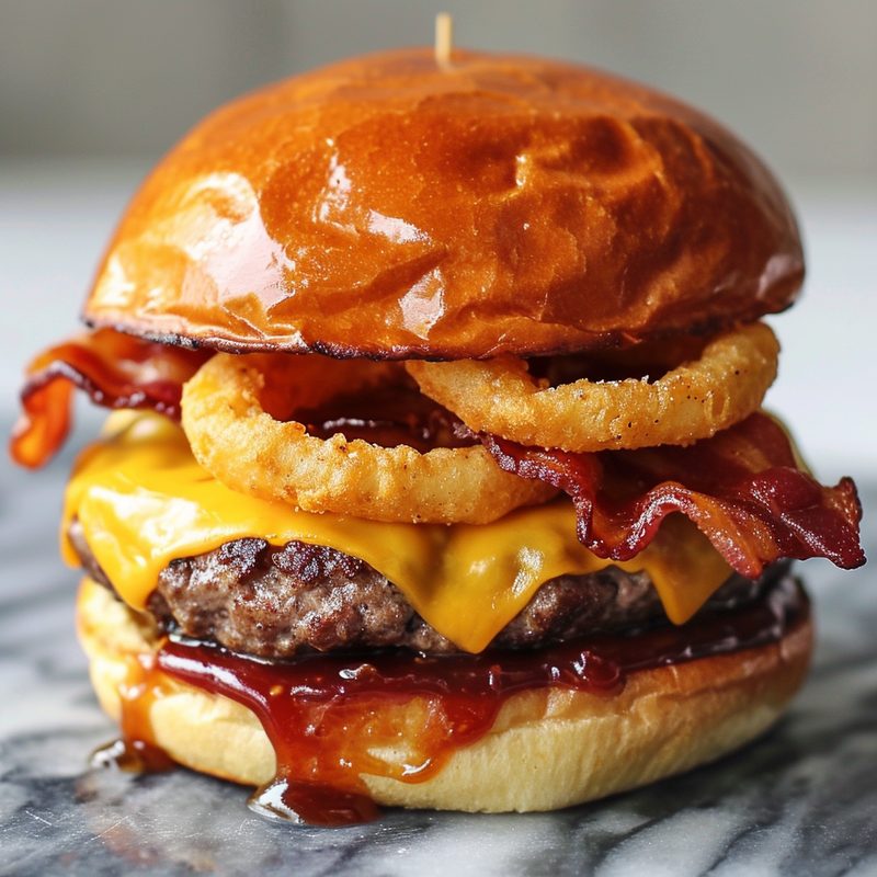 1/2 lb. BBQ Burger