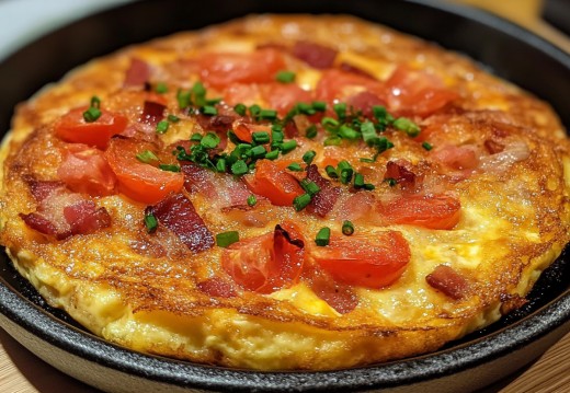 Bacon & Tomato Omelette
